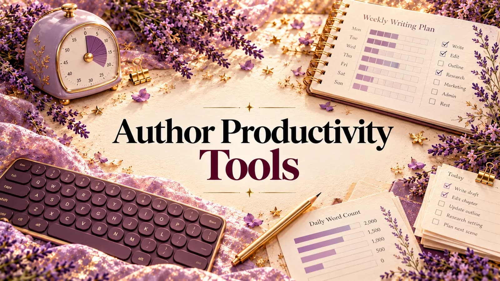 Author Productivity Tools: Where Your Writing Time Really Goes, and How to Get It Back