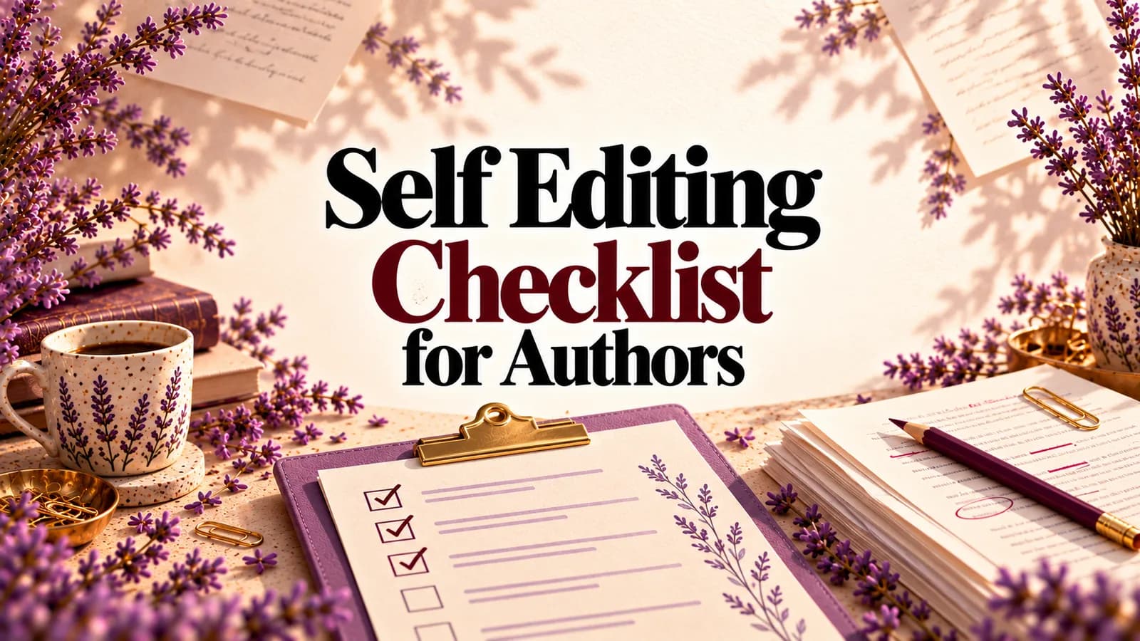Self-Editing Checklist for Authors: 60 Checks to Run Before Anyone Else Reads Your Book (2026)