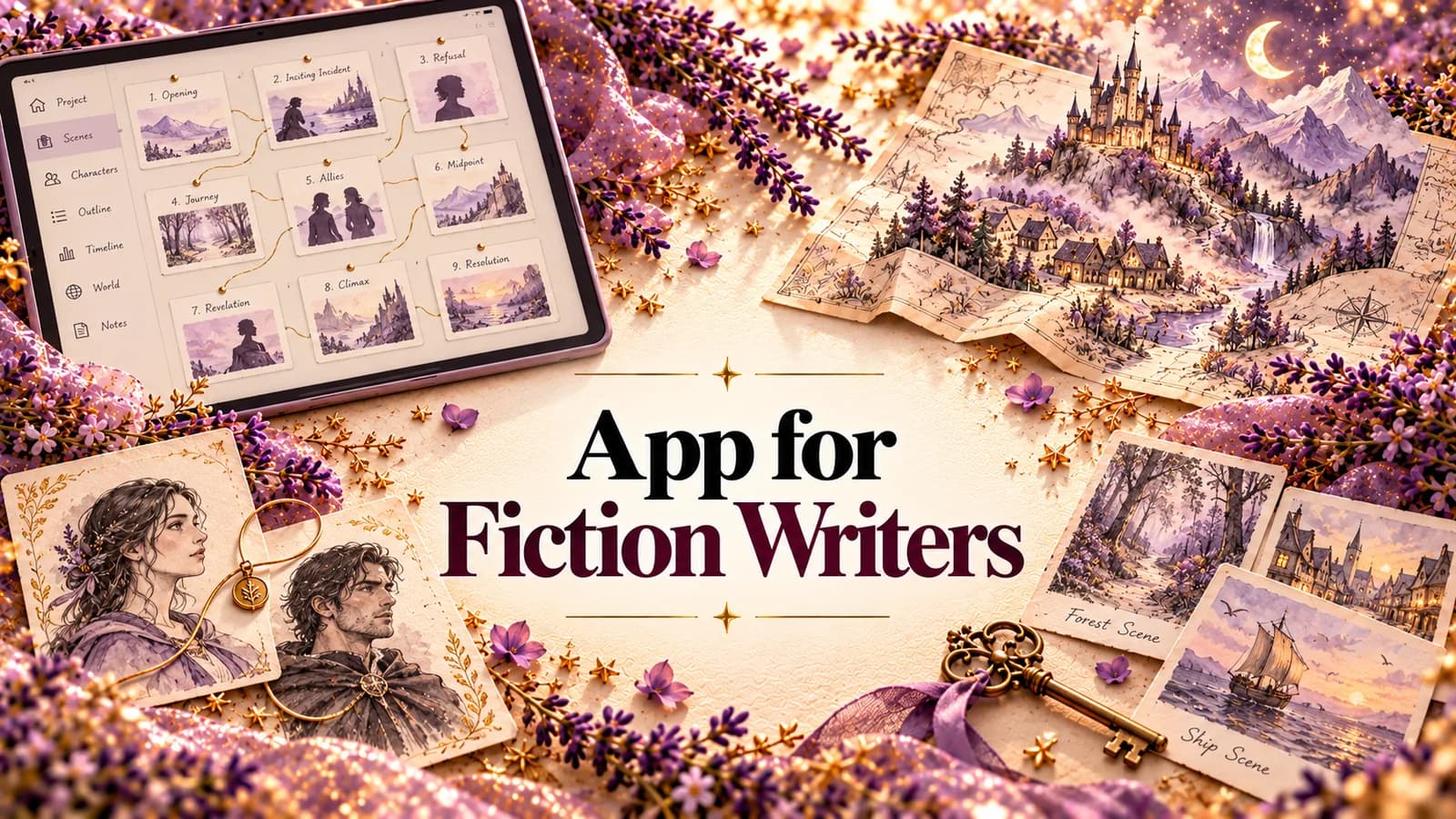 App for Fiction Writers: What a Novel Actually Needs From Your Software (2026)