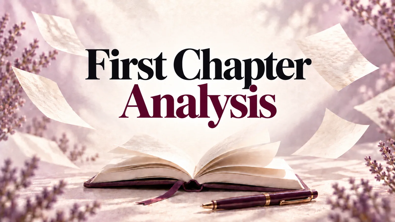 First Chapter Analysis: How to Find Out If Your Opening Works (2026)